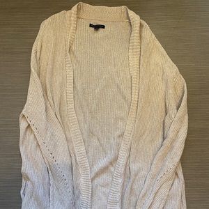 Open swing cardigan